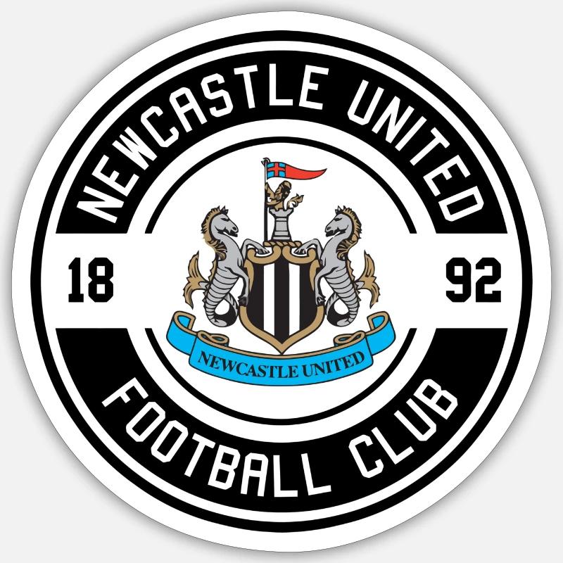 Newcastle United Fan Stickers – 50 Pack – Ultra Football – Made In UK