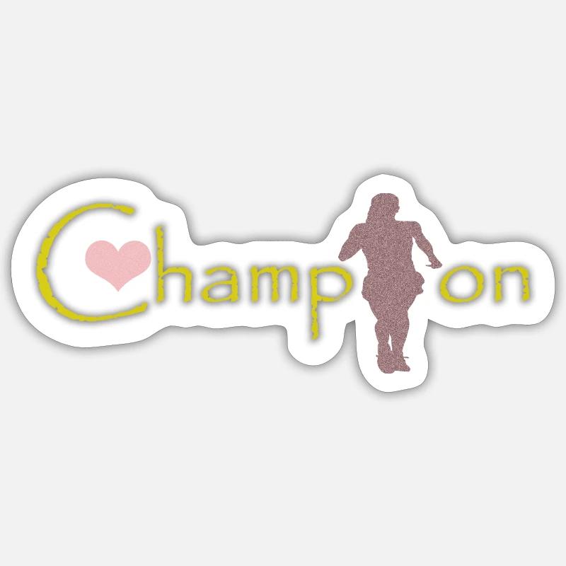 Champions Stickers | Unique Designs | Spreadshirt