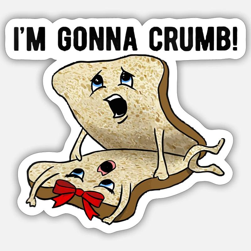 Crumb Stickers | Unique Designs | Spreadshirt