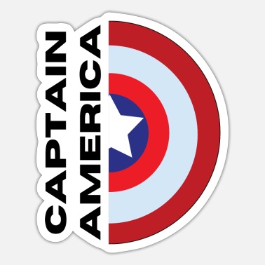 Captain CAPTAIN AMERICA - Sticker