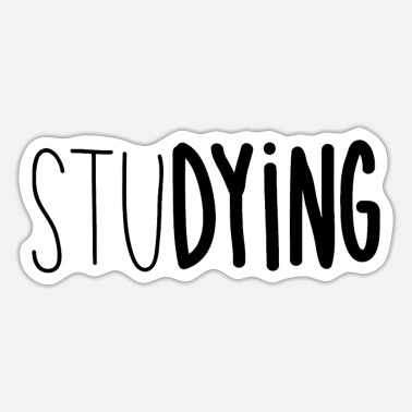 Studies studying - Sticker