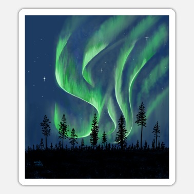 Aurora storm 2021 - Sticker