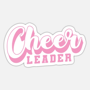 Highschool Cheer Leader Dance Sport Gymnastics College - Sticker