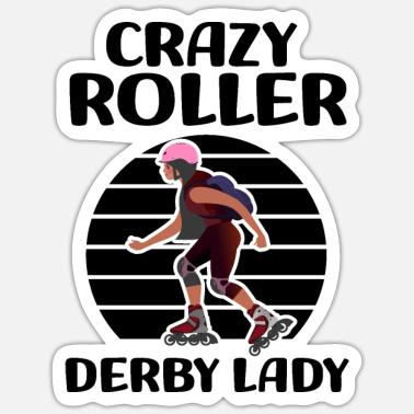 Roller-derby Stickers | Unique Designs | Spreadshirt
