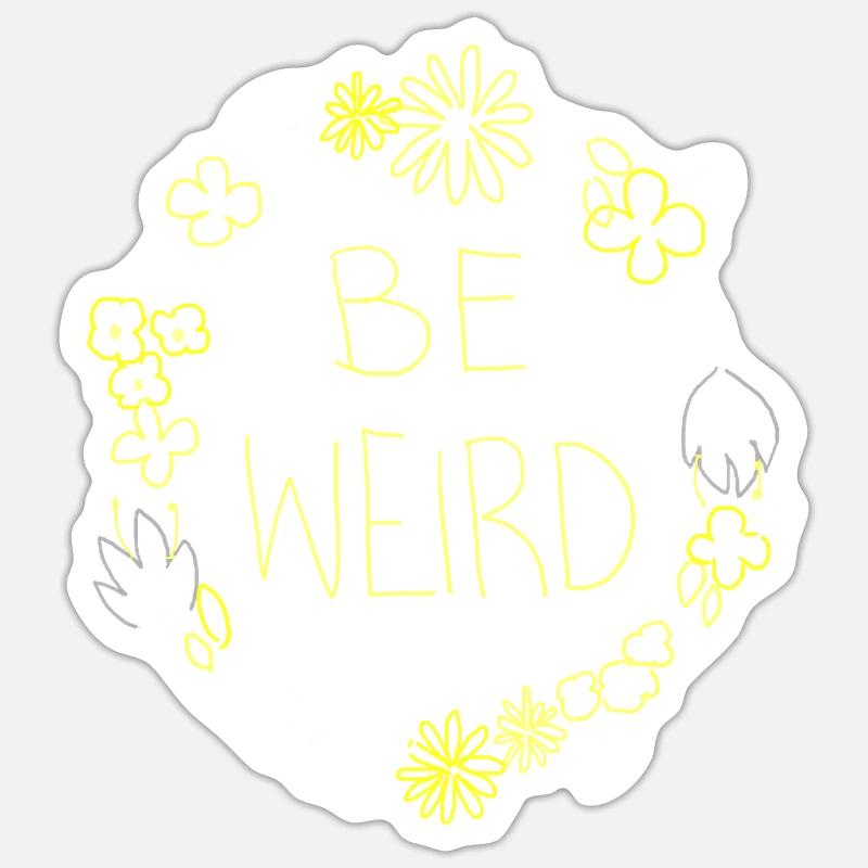 Weirdness Stickers | Unique Designs | Spreadshirt
