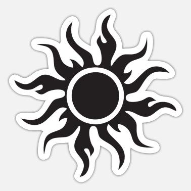 Tribal Tribal Sun - Sticker