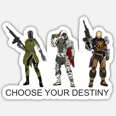 Destiny Stickers | Unique Designs | Spreadshirt