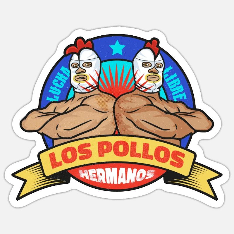 los pollos hermanos - lucha libre' Sticker | Spreadshirt