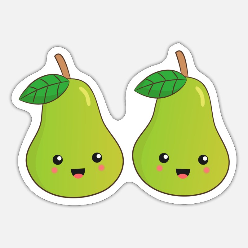 Good things come in pairs' Sticker | Spreadshirt