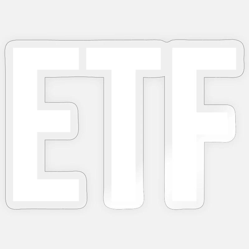 Etfs Stickers | Unique Designs | Spreadshirt