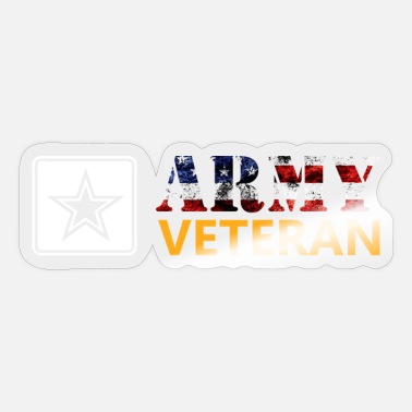 Army ARMY VETERAN - Sticker