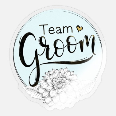 Groom Team Groom - Sticker