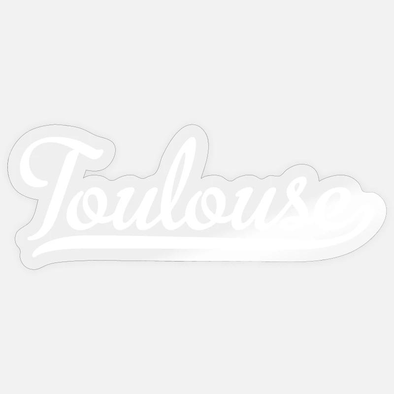Autocollant Sticker TFC Toulouse Football Club - Multicolore, Pour Collection Ou Support