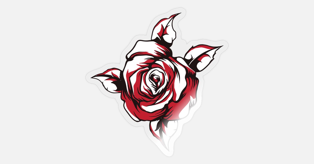 Red aesthetic dark rose 