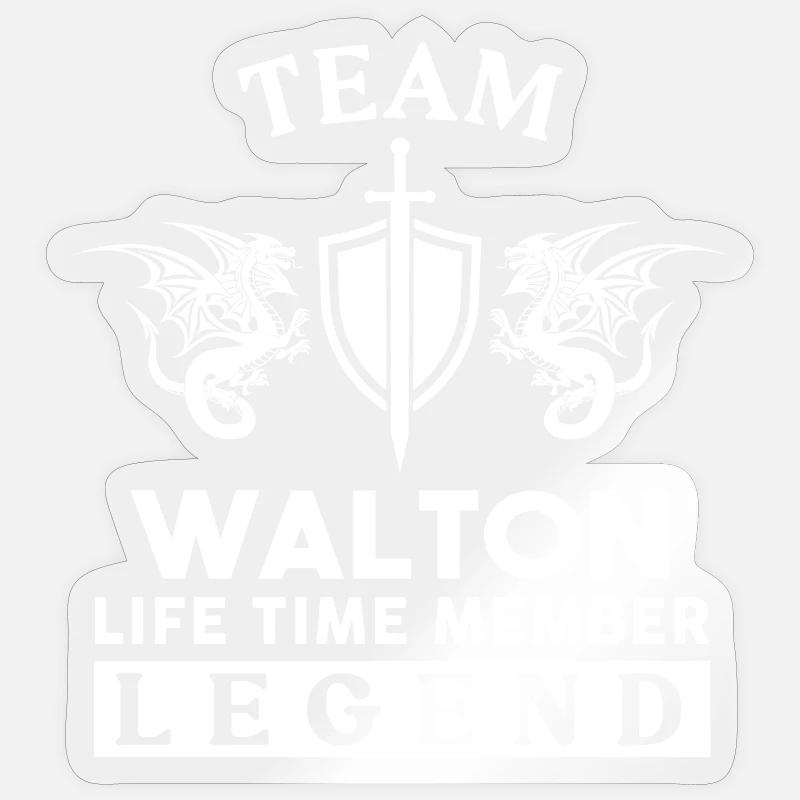 Walton Stickers | Unique Designs | Spreadshirt