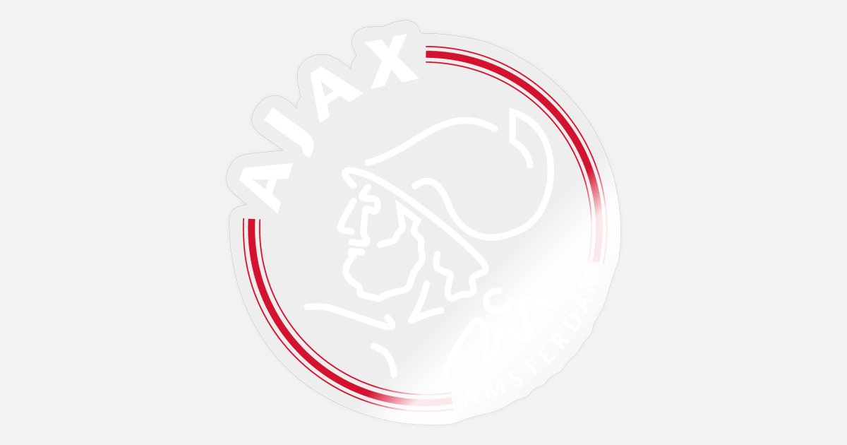 Omringd Inwoner Lift 'Ajax' Sticker | Spreadshirt