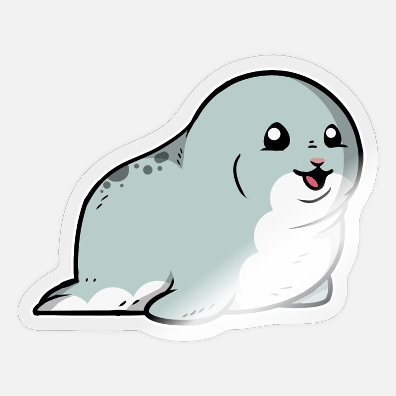 Cute Seal Sea Animal' Sticker | Spreadshirt