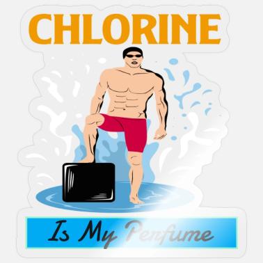 Funny Swimmer Quote :My Chlorine Is My Perfume' Posters | Spreadshirt