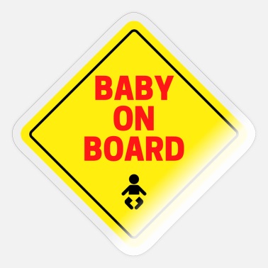 Personalised Child/Baby On Board Car Sign ~ Niece On Board ~ Blonde 