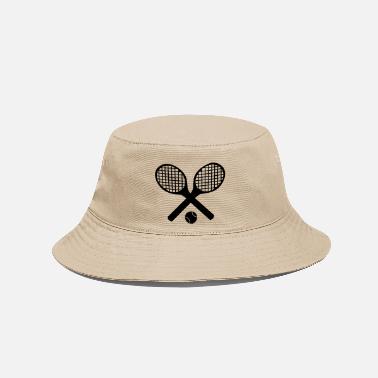 Tennis Tennis Rackets and Ball - Bucket Hat