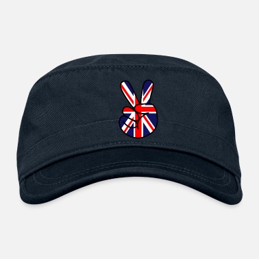 ROYAL LONDON Cap Basecap Schirmmütze Mütze Golfcap Cappy Union Jack schwarz