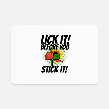 Lick It Before You Stick It Sticker