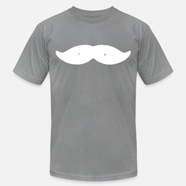 Grungy Grungy Mustache - Unisex Jersey T-Shirt