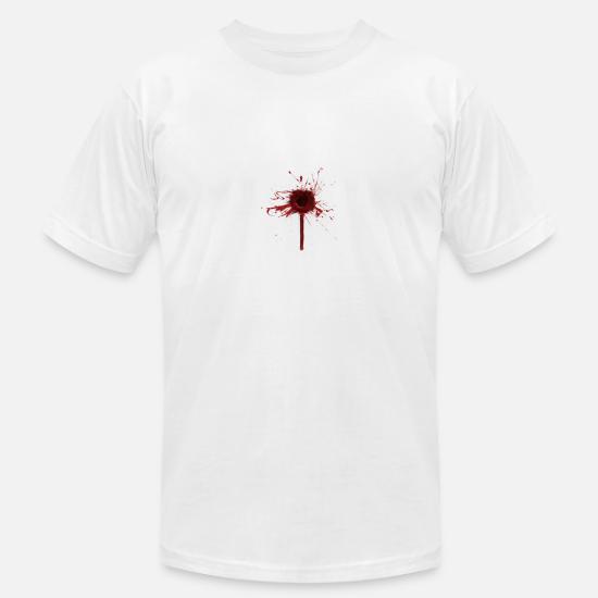 Shot Through The Heart Unisex Jersey T Shirt Spreadshirt