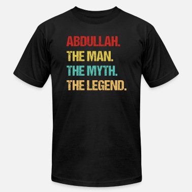 Abdullah The Man The Myth The Legend - Unisex Jersey T-Shirt