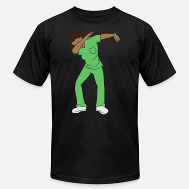 Details about   Graduated Dab Dance Mens Green Shirt