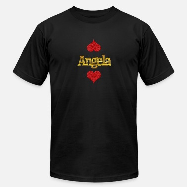 Angela loves men