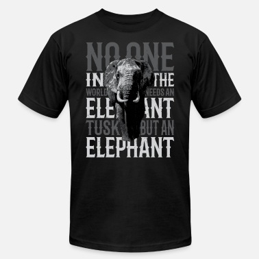 Tusk Elephant Tusk - Unisex Jersey T-Shirt
