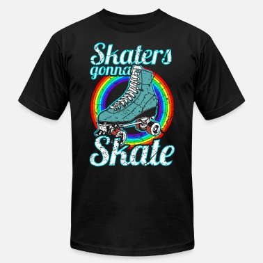 Skaters Gonna Skate Shirt Roller Derby Shirt Roller Derby Gift Roller Skate Shirt Rollerblading Shirt Unisex Jersey Short Sleeve Tee