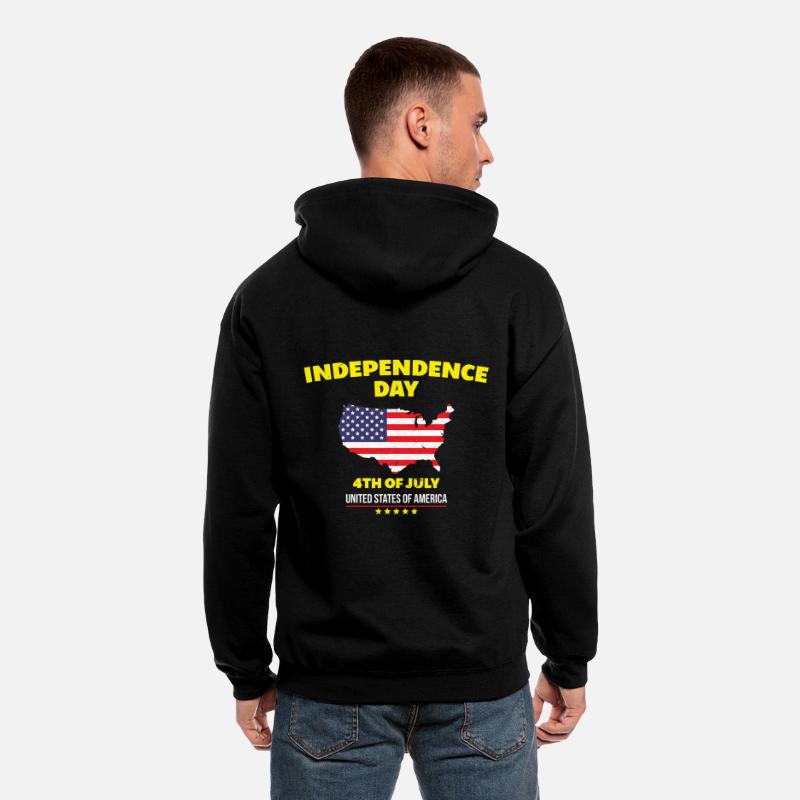 Configuration INDEPENDENCE DAY USA Unisex Zip Hoodie 