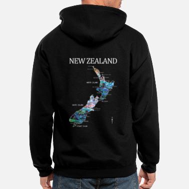 New Zealand Flag Colors Font Zealandish Soccer Heritage NZL NZ Hoodie Sweatshirt