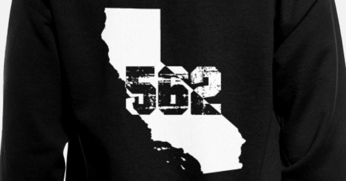 Long Beach California 562 Area Code Men S Zip Hoodie Spreadshirt