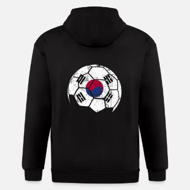 South Korea Soccer Football Ball Men's Hoodie | Spreadshirt