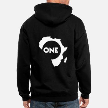 Love Africa Africa - Africa - Men&#39;s Zip Hoodie