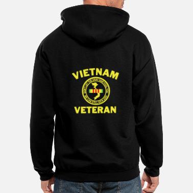 Vietnam War Vietnam Veteran - Men&#39;s Zip Hoodie