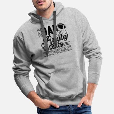 Unisex Premium Hoodie/Hooded Top Id Rather Be Playing Rugby 