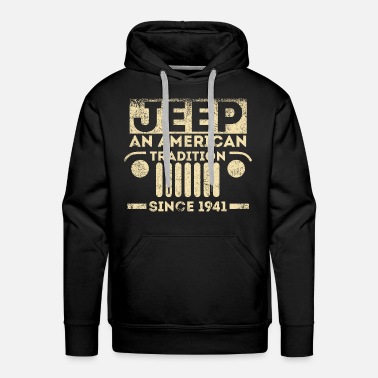 Vintage Jeep - Since 1941 Funny Jeep Lover Gift' Men's Premium 