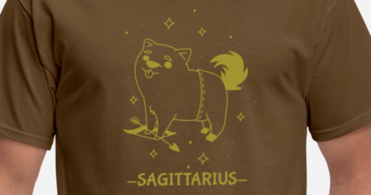 Sagittarius Zodiac Sign Dog' Men's T-Shirt | Spreadshirt