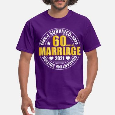 60th Anniversary 60th Wedding Anniversary Gifts 60 Years Anniversar - Men&#39;s T-Shirt