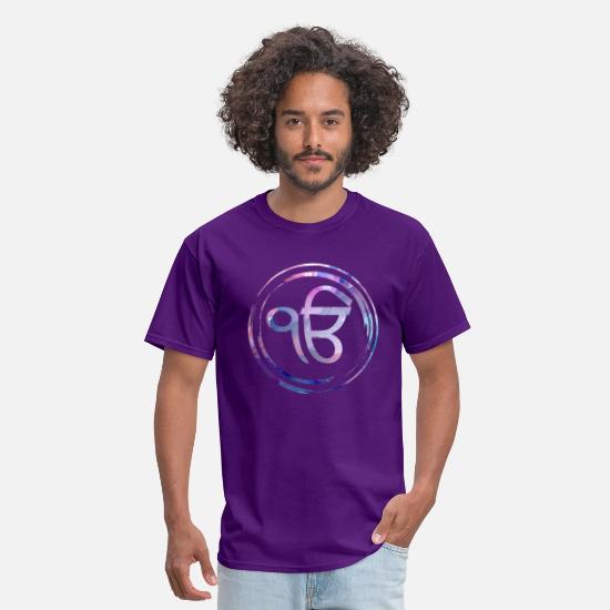 Watercolor Ek Onkar / Ik Onkar symbol Men's T-Shirt | Spreadshirt