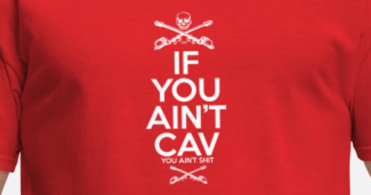 Fyon Cavalry 'You Ain't Shit' Flagge - 90x152 Cm, Militärbanner Mit 2 Messingösen Für Drinnen & Draußen