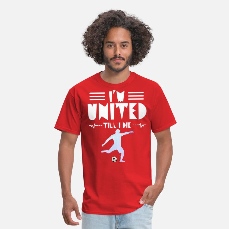 Manchester United Manchester United Funny Football' Men's T-Shirt |  Spreadshirt