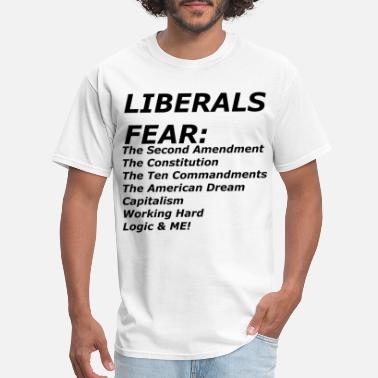 Liberal Fears Muscle Shirt Funny 2nd Amendment Political Constitution Sleeveless