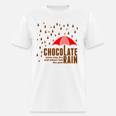 Chocolate rain Some Stay Dry and Others Feel The Pain Choco Lover Zip Hooded Sweatshirt 