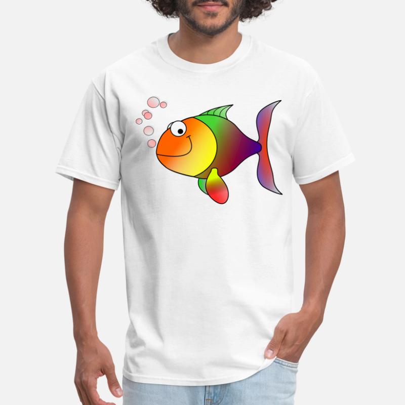 Shop Colorful Fish T Shirts Online Spreadshirt