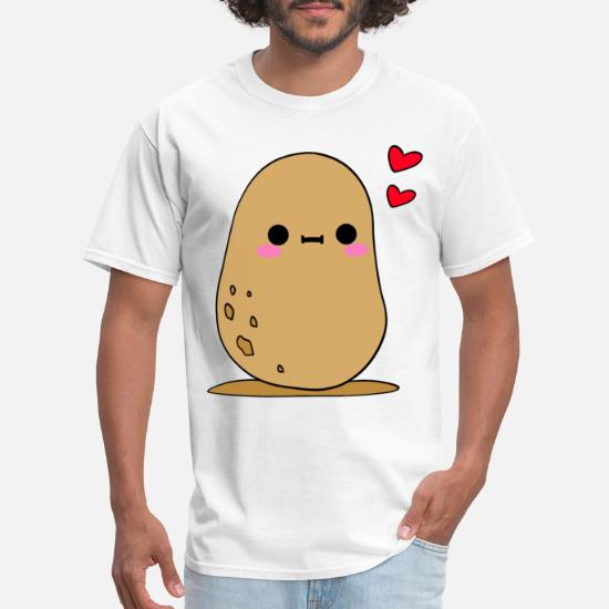 I love coeur T-shirt de pommes de terre 